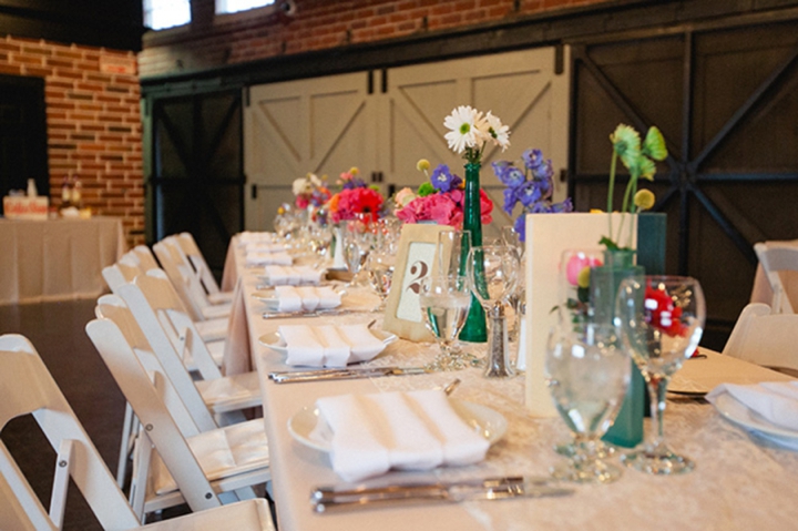 A Colorful Vintage Eclectic Winter Park Wedding via TheELD.com