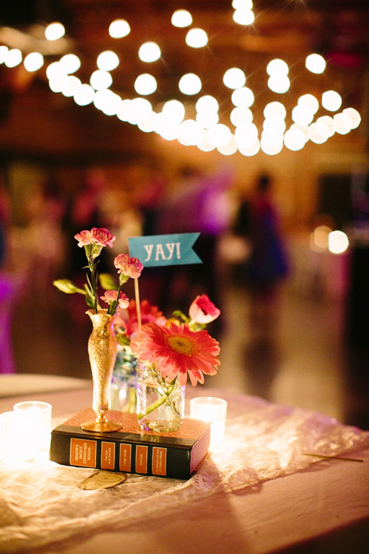 A Colorful Vintage Eclectic Winter Park Wedding via TheELD.com