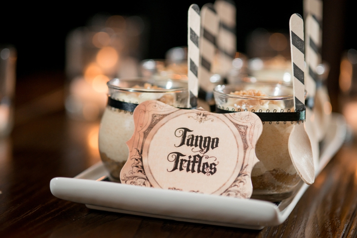 Elegant Halloween Inspired Engagement Party Ideas via TheELD.com