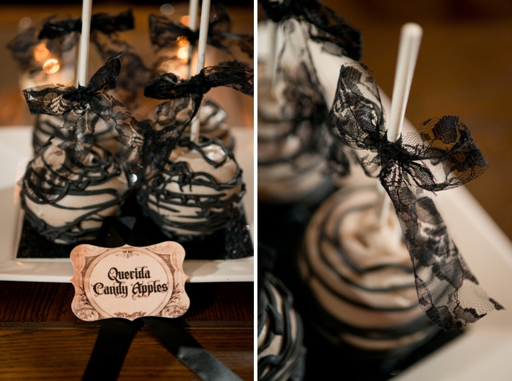 Elegant Halloween Inspired Engagement Party Ideas via TheELD.com