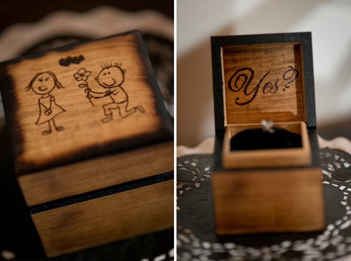 Elegant Halloween Inspired Engagement Party Ideas via TheELD.com