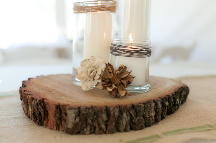 A Rustic Nature Inspired Wedding via TheELD.com