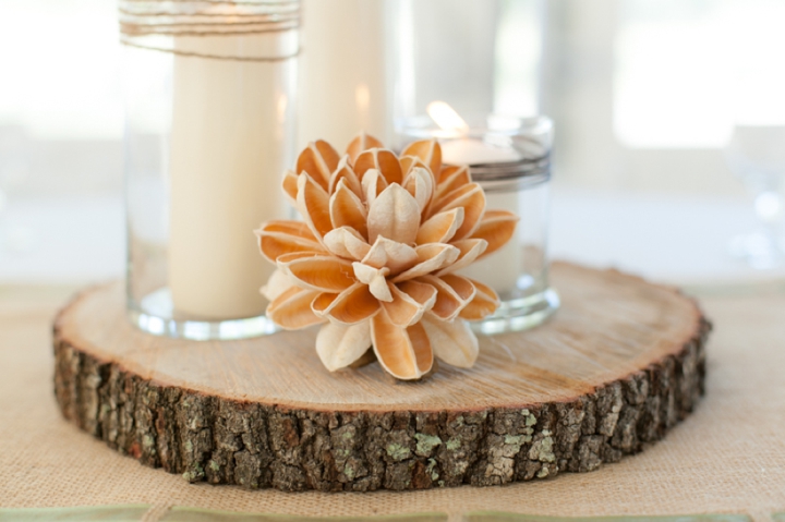 A Rustic Nature Inspired Wedding via TheELD.com