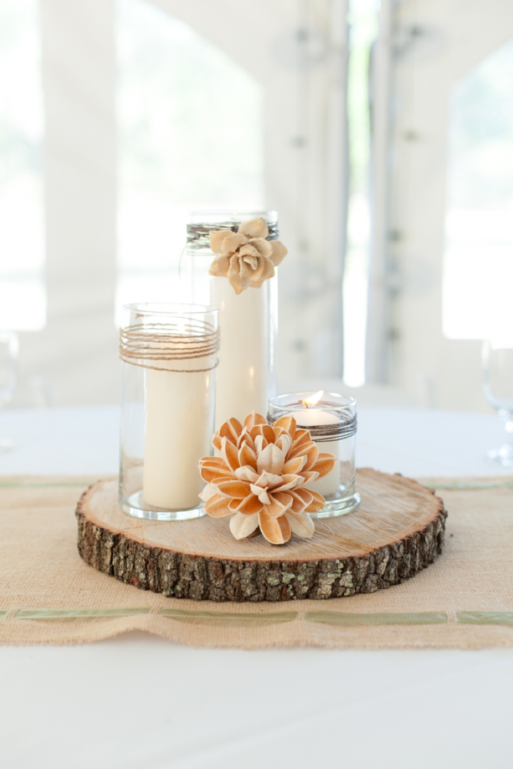 A Rustic Nature Inspired Wedding via TheELD.com