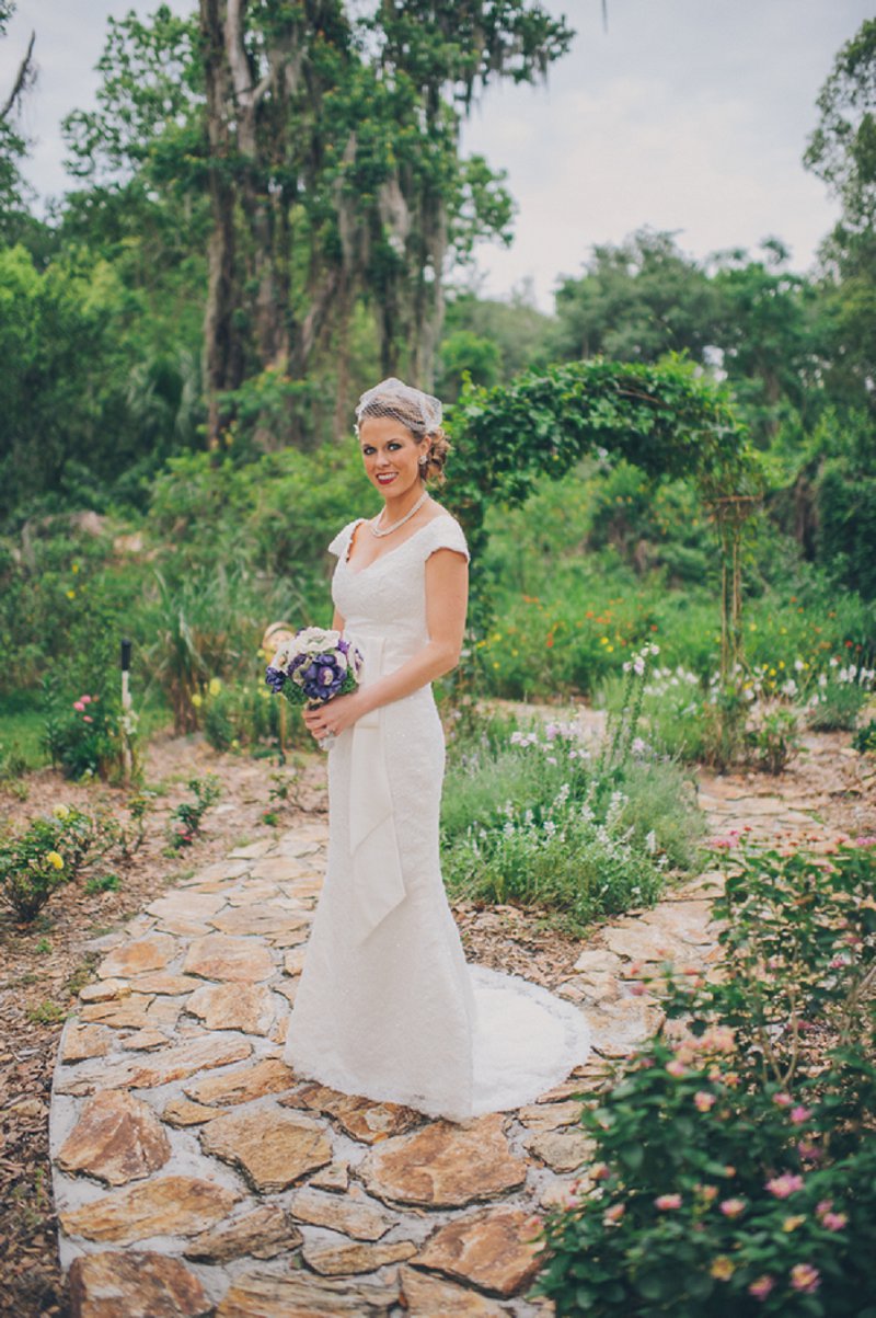 Rustic Vintage Purple and Green Florida Wedding | Every Last Detail