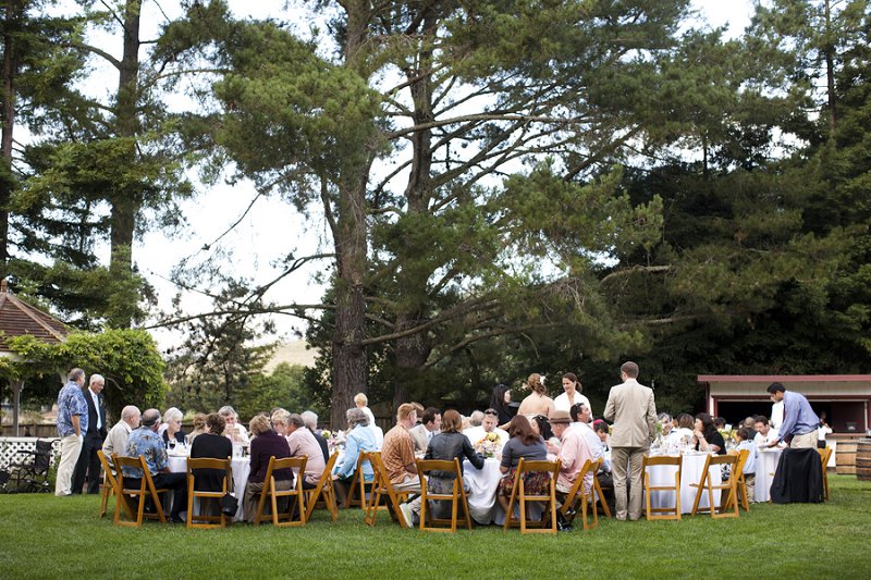 A Colorful Country Chic California Wedding via TheELD.com
