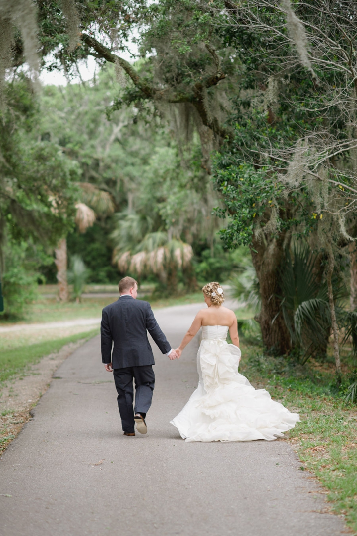 Bald Head Island Pink and Navy Wedding via TheELD.com