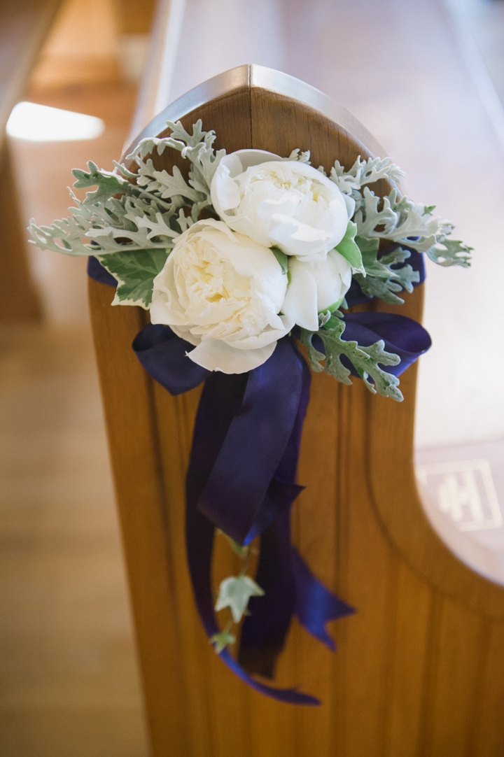 Bald Head Island Pink and Navy Wedding via TheELD.com