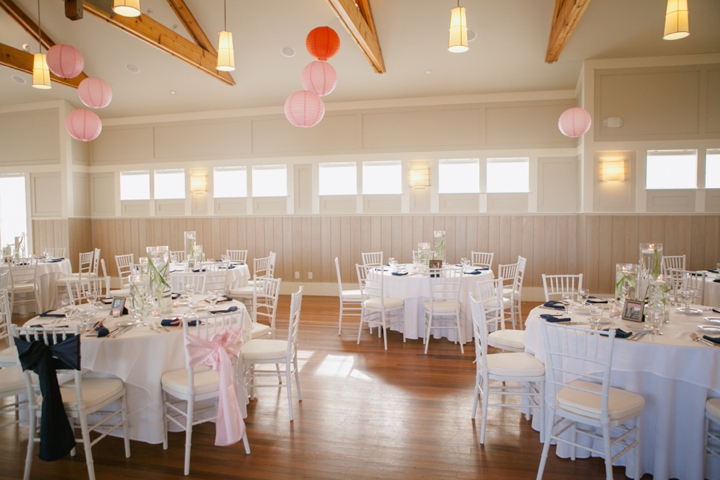 Bald Head Island Pink and Navy Wedding via TheELD.com