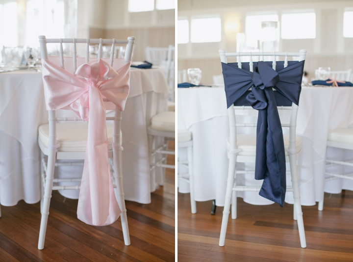 Bald Head Island Pink and Navy Wedding via TheELD.com