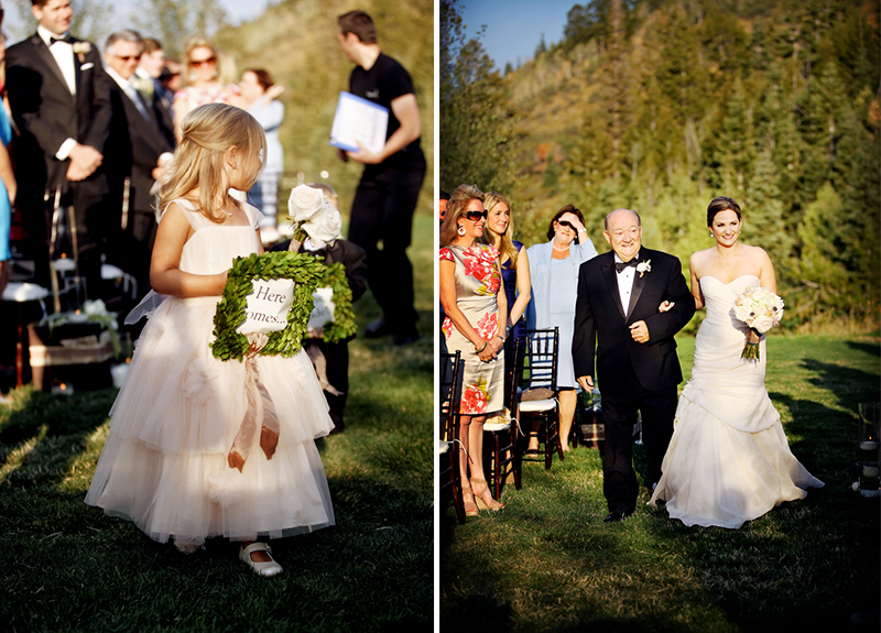 Modern Elegant Gray and White Utah Wedding via TheELD.com