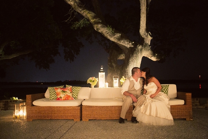 A South Carolina Peach and Mint Wedding via TheELD.com