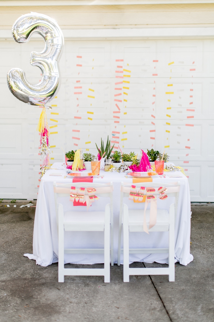 Eclectic Coral, Pink and Yellow Wedding Ideas via TheELD.com