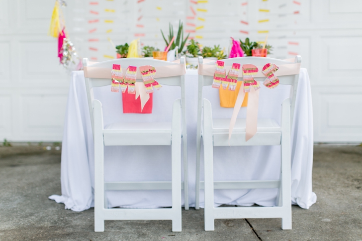 Eclectic Coral, Pink and Yellow Wedding Ideas via TheELD.com