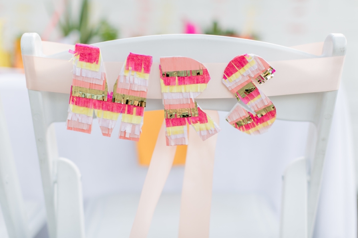 Eclectic Coral, Pink and Yellow Wedding Ideas via TheELD.com