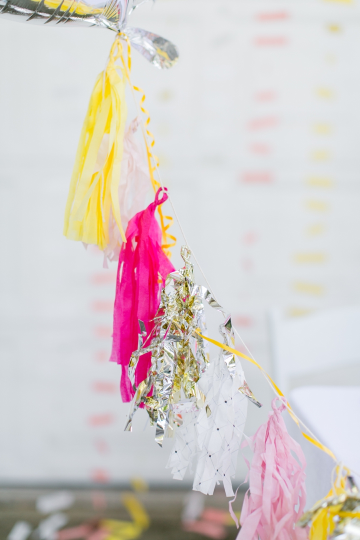 Eclectic Coral, Pink and Yellow Wedding Ideas via TheELD.com