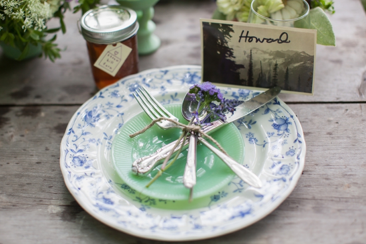 Eco Friendly Lavender and Mint Wedding Inspiration via TheELD.com