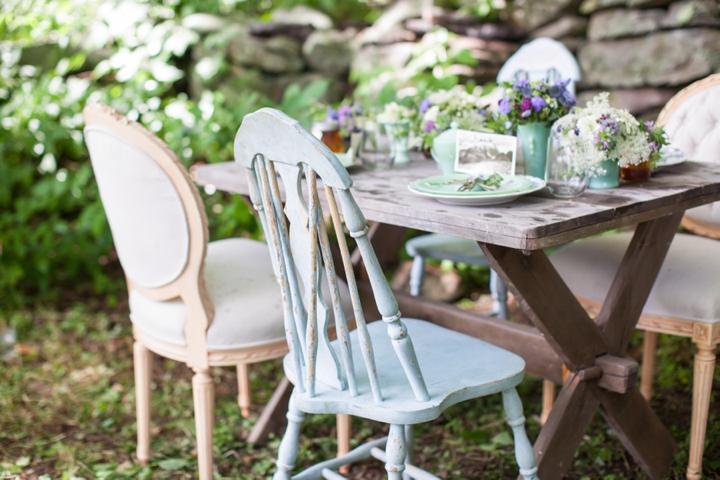 Eco Friendly Lavender and Mint Wedding Inspiration via TheELD.com