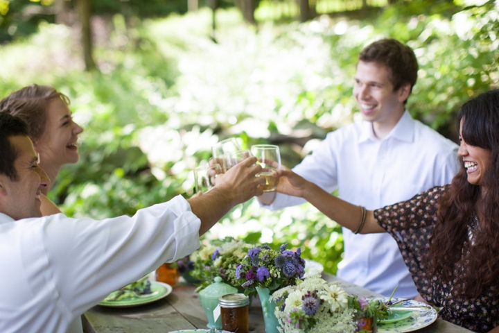 Eco Friendly Lavender and Mint Wedding Inspiration via TheELD.com