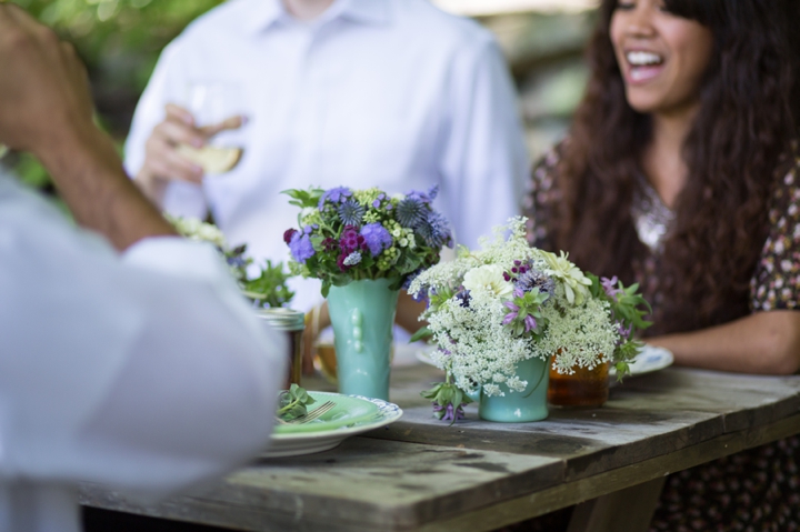Eco Friendly Lavender and Mint Wedding Inspiration via TheELD.com