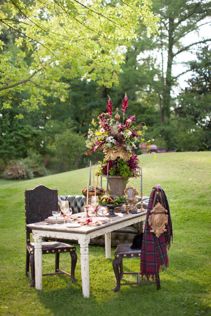 Elegant Equestrian Inspired Wedding Ideas via TheELD.com