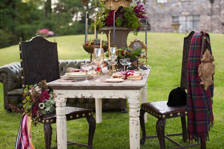 Elegant Equestrian Inspired Wedding Ideas via TheELD.com