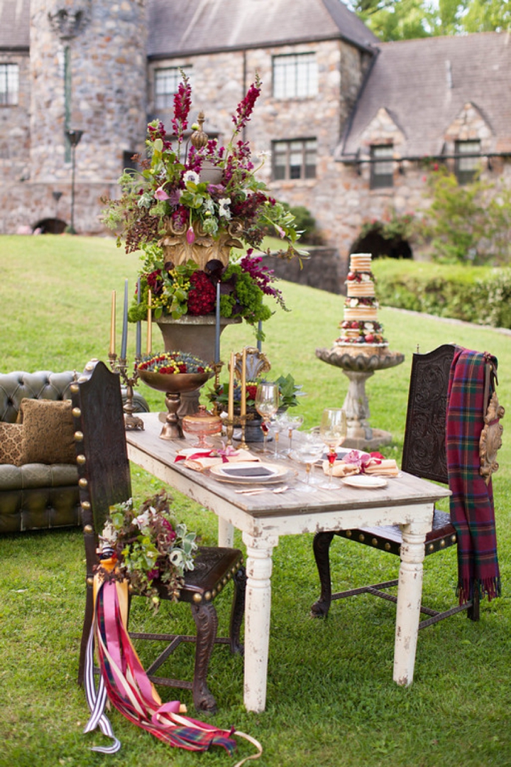 Elegant Equestrian Inspired Wedding Ideas via TheELD.com