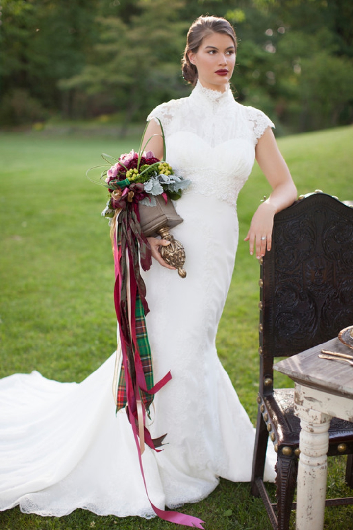 Elegant Equestrian Inspired Wedding Ideas via TheELD.com