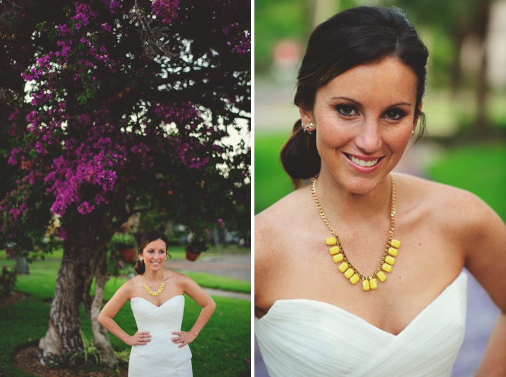 Elegant Lavender and Yellow Wedding Ideas via TheELD.com