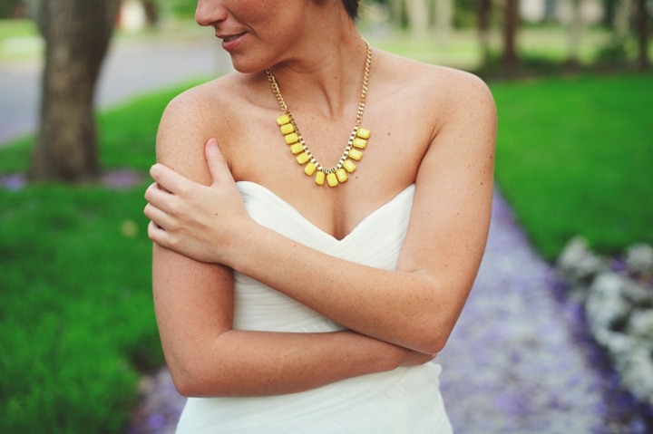 Elegant Lavender and Yellow Wedding Ideas via TheELD.com