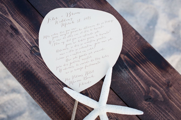 An Intimate Organic Beach Wedding via TheELD.com