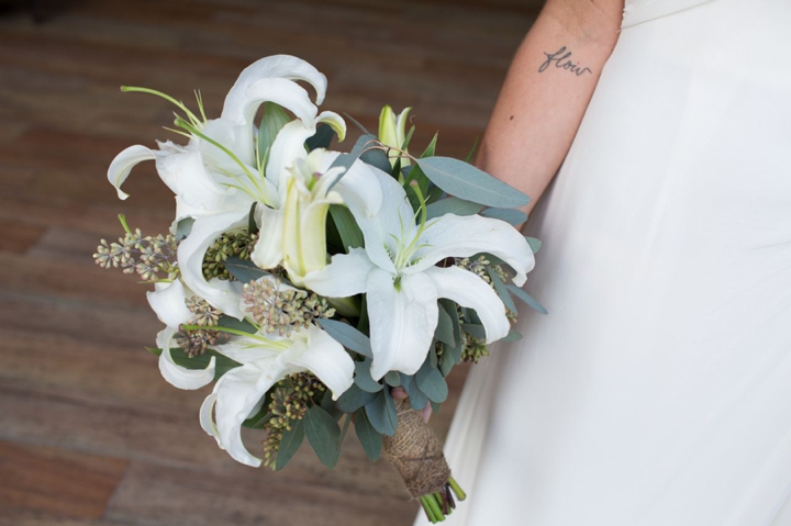 An Intimate Organic Beach Wedding via TheELD.com