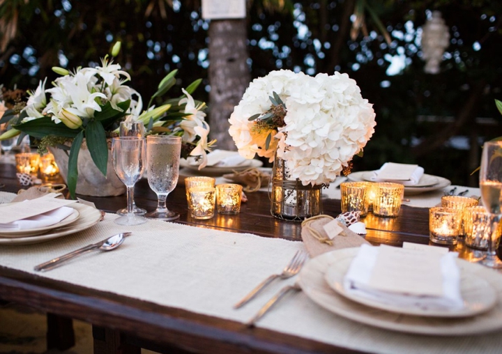 An Intimate Organic Beach Wedding via TheELD.com