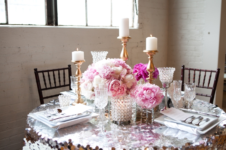 Modern Chic Sex and the City Wedding Inspiration via TheELD.com