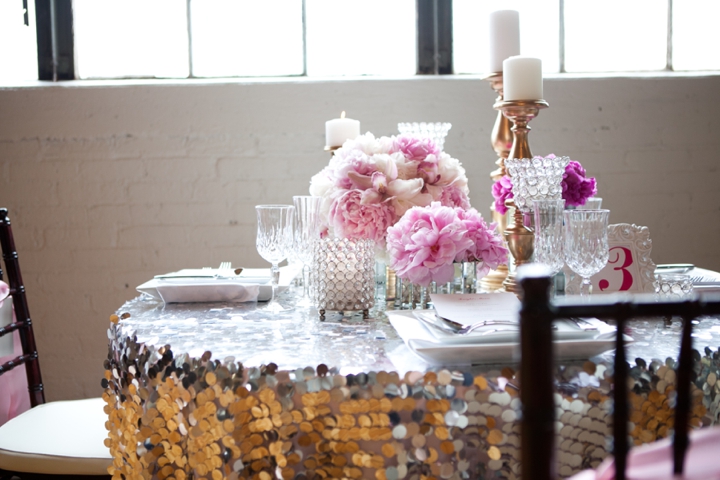 Modern Chic Sex and the City Wedding Inspiration via TheELD.com