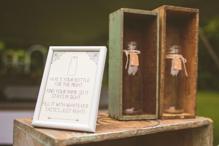 A Yellow and Peach Minnesota Farm Wedding via TheELD.com