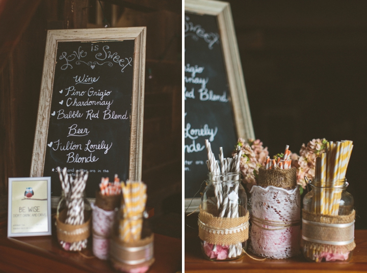 A Yellow and Peach Minnesota Farm Wedding via TheELD.com