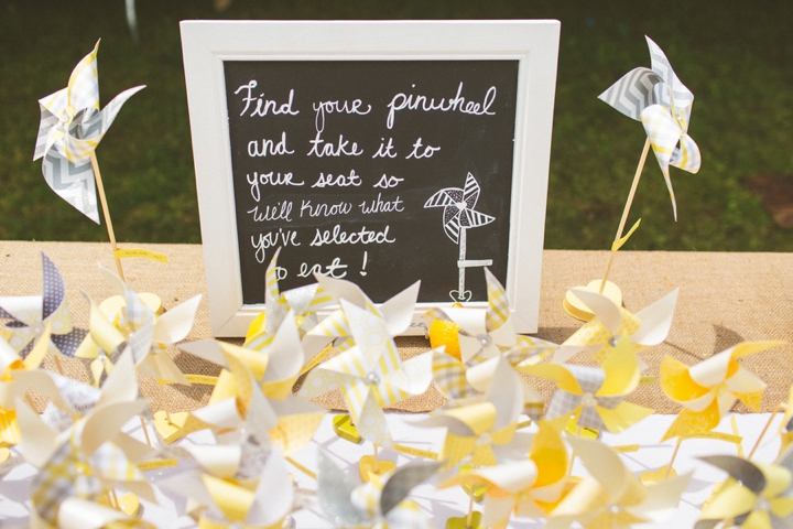 A Yellow and Peach Minnesota Farm Wedding via TheELD.com