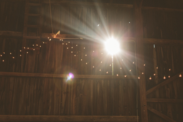 A Yellow and Peach Minnesota Farm Wedding via TheELD.com