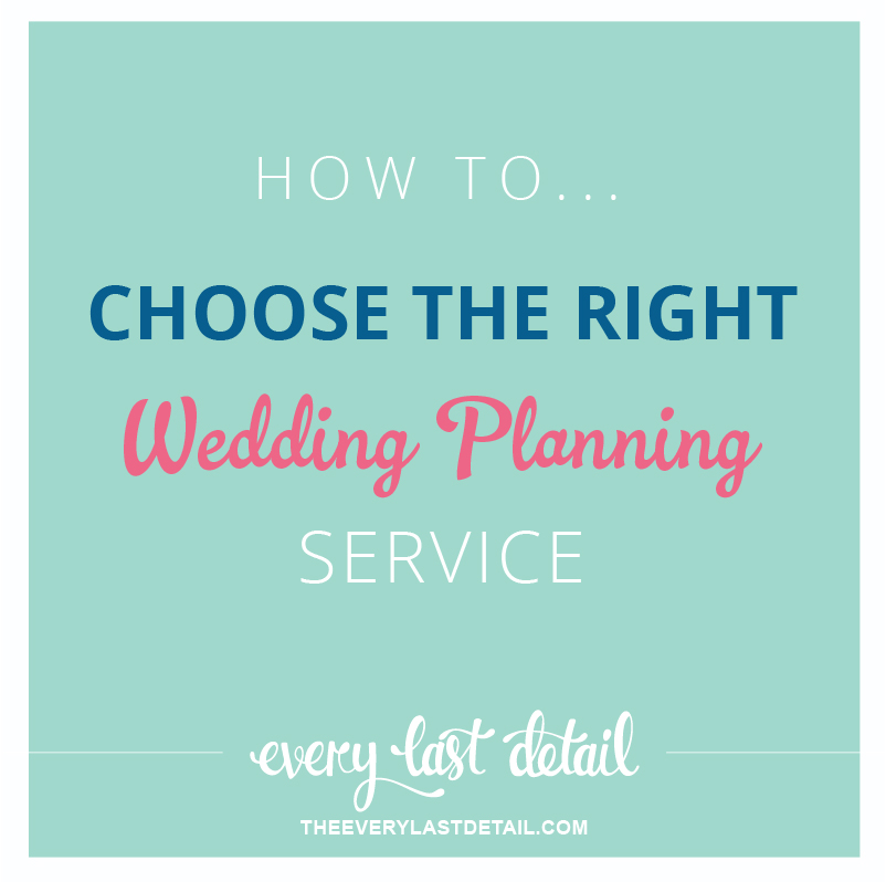 How To Choose The Right Wedding Planning Service via TheELD.com