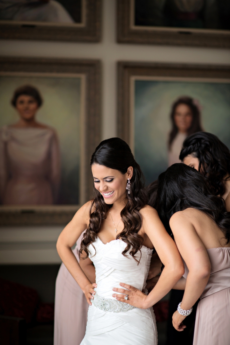 Chic Classic Silver and White Wedding via TheELD.com