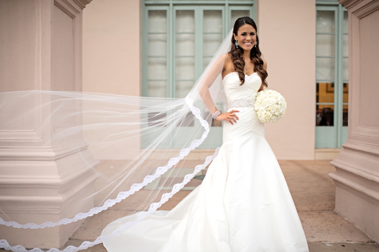 Chic Classic Silver and White Wedding via TheELD.com