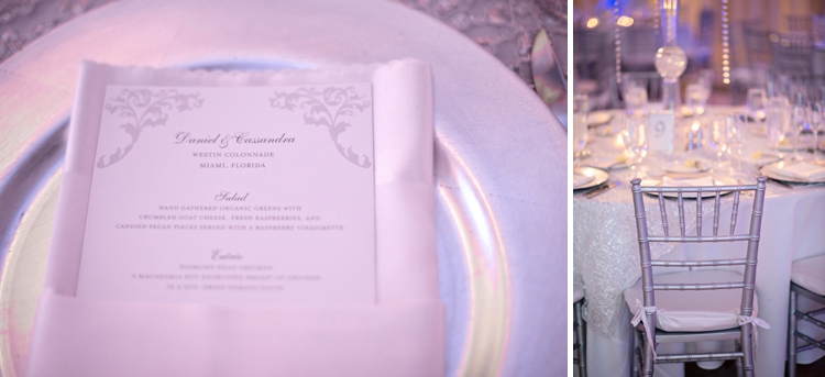 Chic Classic Silver and White Wedding via TheELD.com