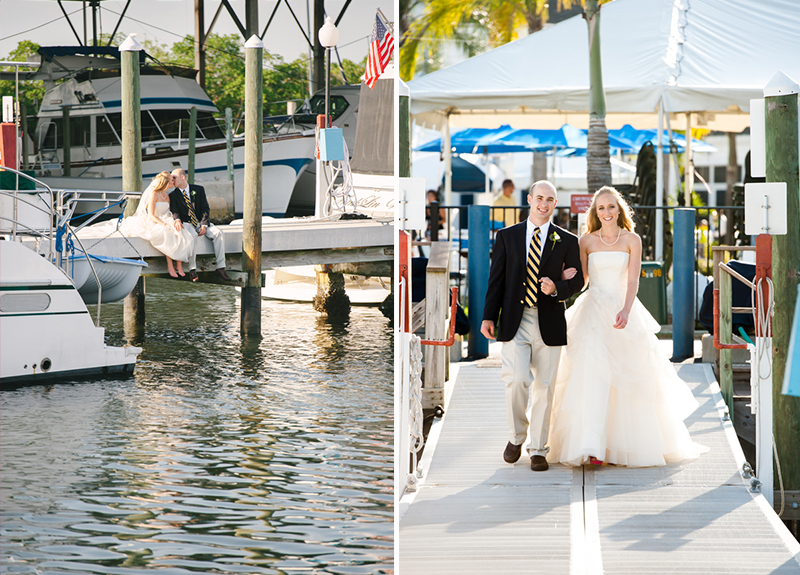 A Classic Nautical Pink and Navy Wedding via TheELD.com