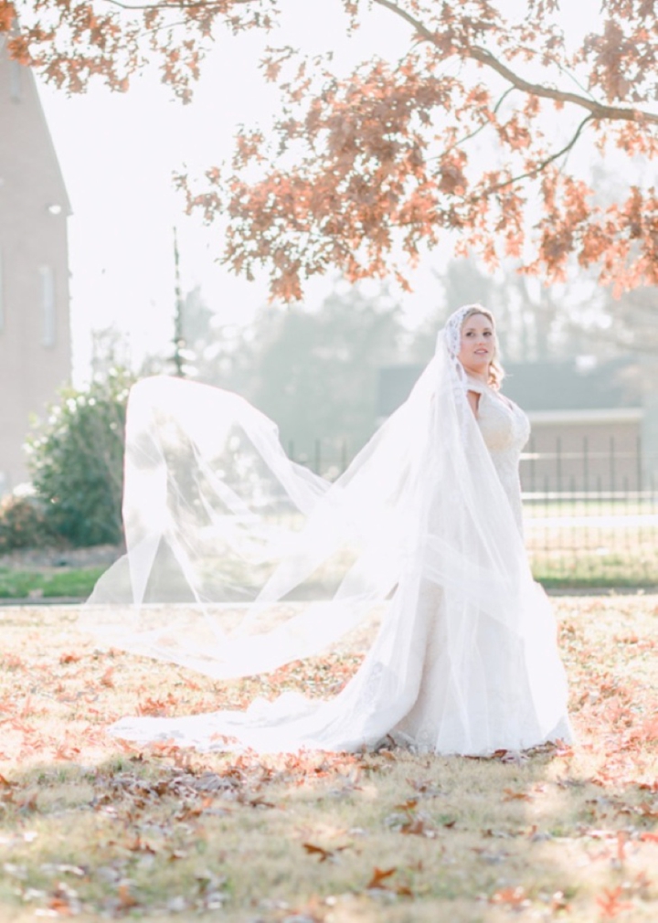 Purple and Silver North Carolina Winter Wedding via TheELD.com