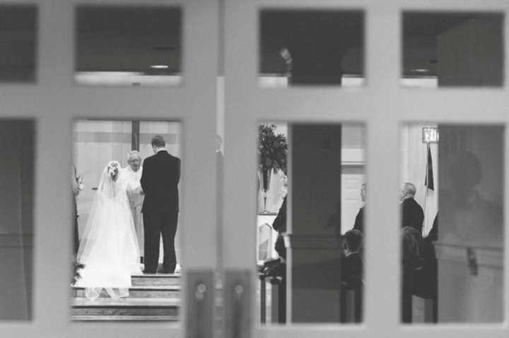 Purple and Silver North Carolina Winter Wedding via TheELD.com