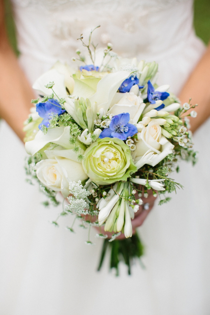 Elegant Lakeside Blue and Green Wedding Inspiration via TheELD.com