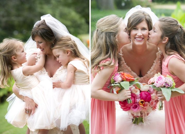 A Southern Elegant Coral and Pink Wedding via TheELD.com