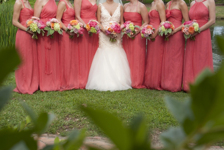 Pink and Coral Wedding