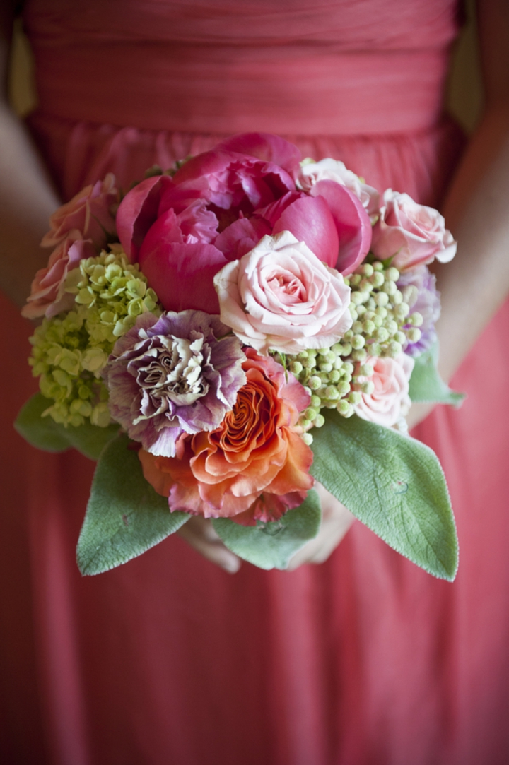 A Southern Elegant Coral and Pink Wedding via TheELD.com